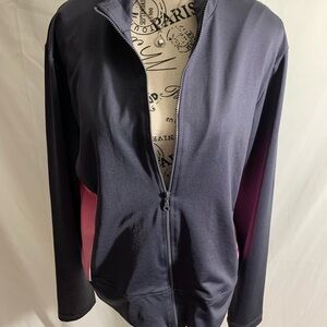 Pro Spirit Athletic Gear Black and Pink Bomber Jacket Lightweight